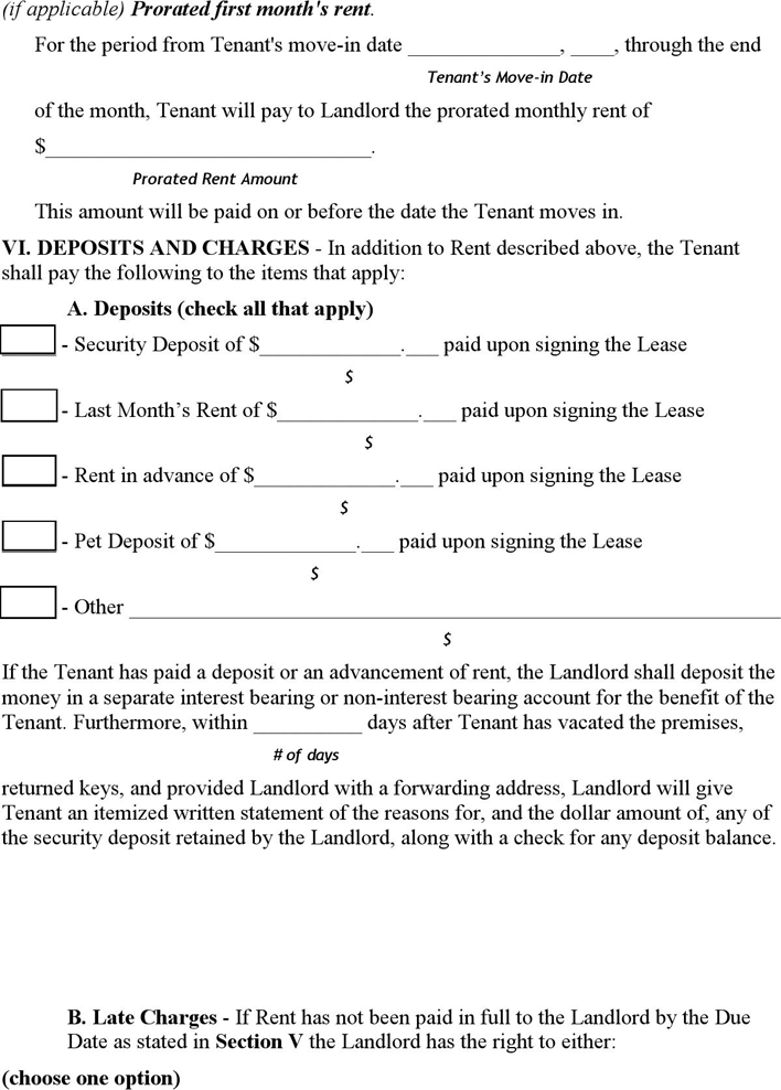 Alaska Month to Month Lease Agreement Form Page 3