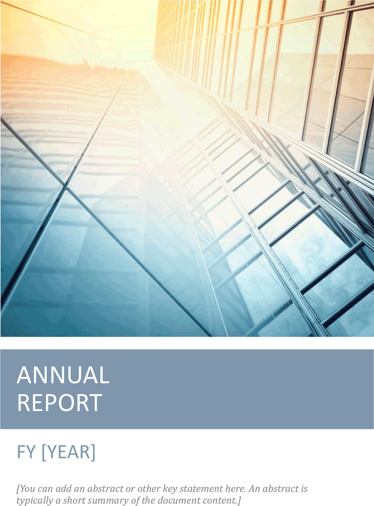 Annual Report Template 1