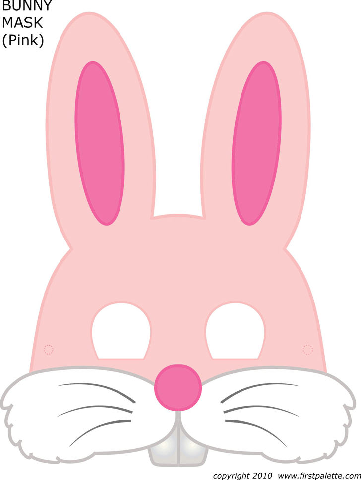 Bunny Face Template 1