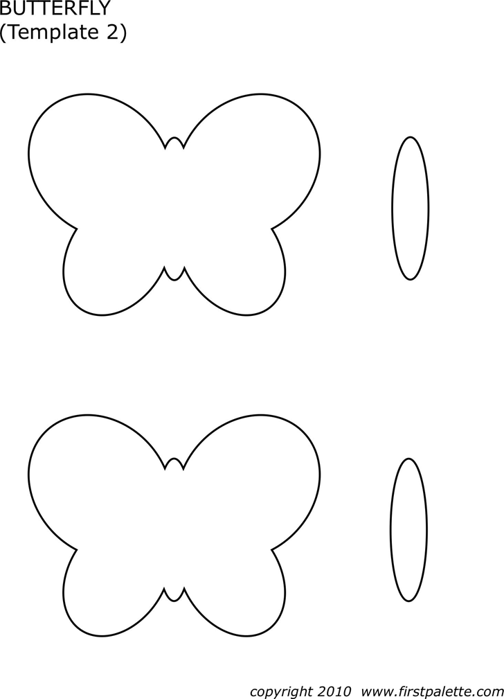 Butterfly Template 2