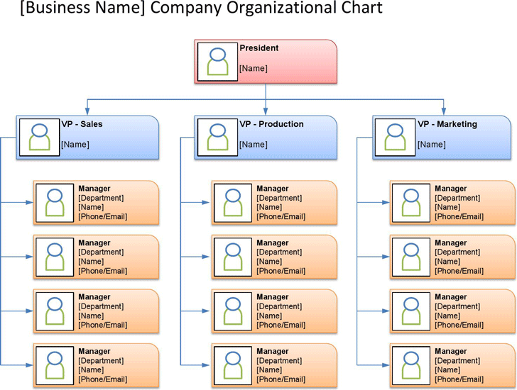 Company Organizational Chart