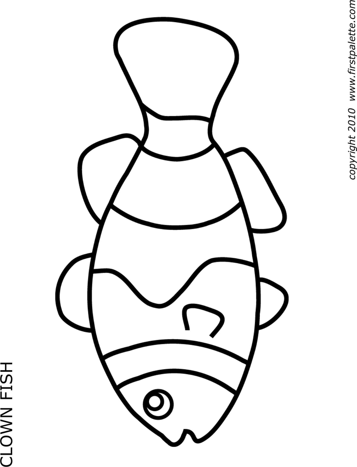 Crown Fish Template
