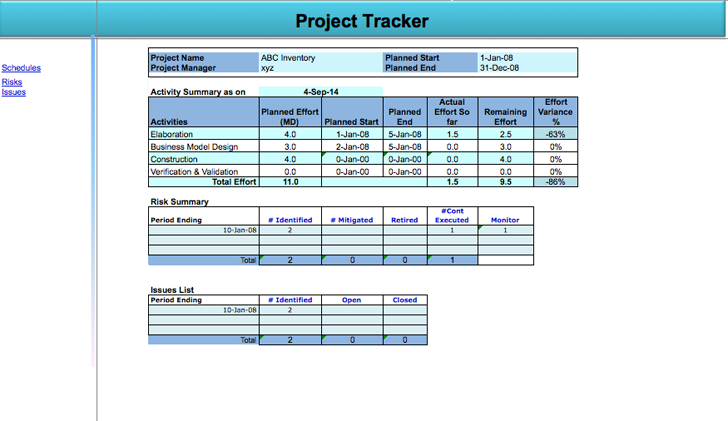 Daily Timesheet Template for Project Management