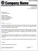 Letter of Transmittal Example
