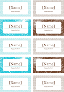 Place Card Template