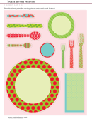 Place Setting Template