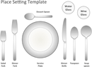 Place Setting Template