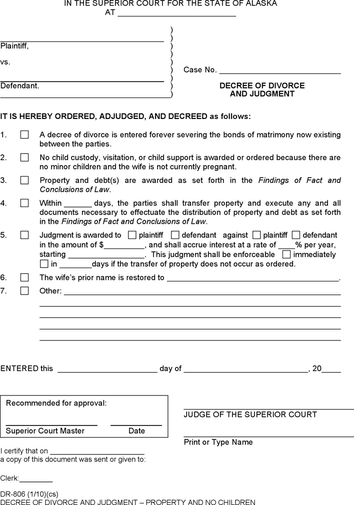 Alaska Request for Hearing on Registered Order Page 4
