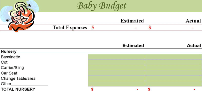 Baby Budget 1 Page 3