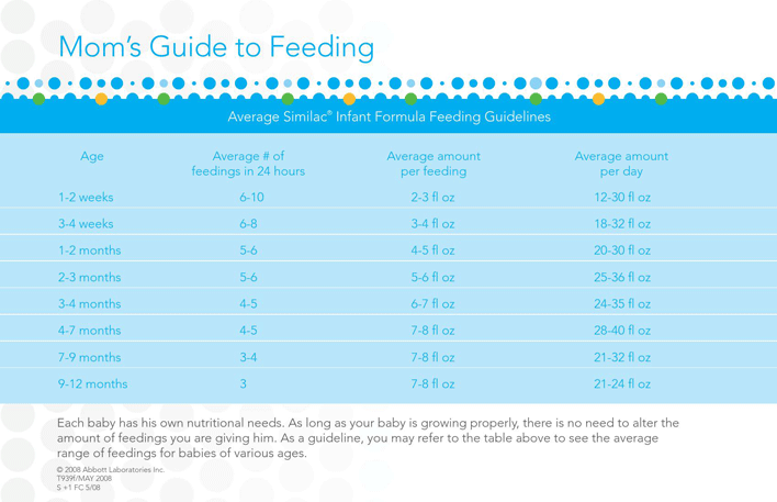 Baby's First Feeding Tracker Page 2