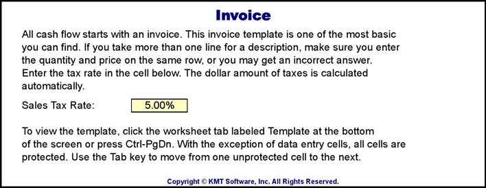 Basic Invoice Template 1 Page 2