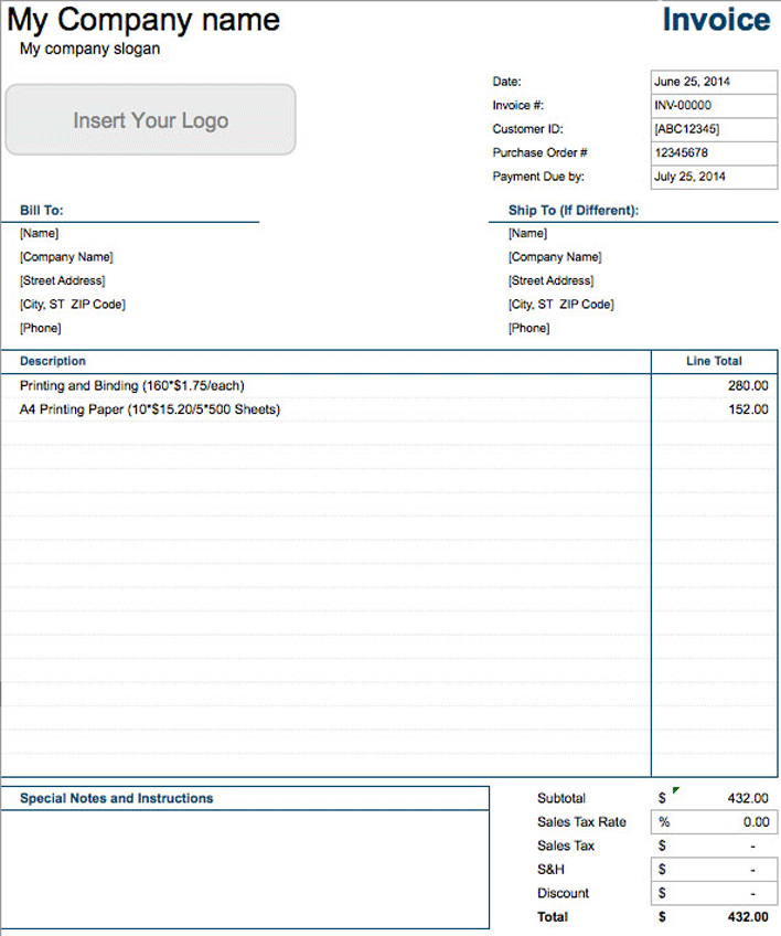 Basic Invoice Template 3 Page 3