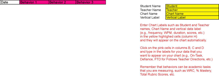 Behavior Chart Page 3