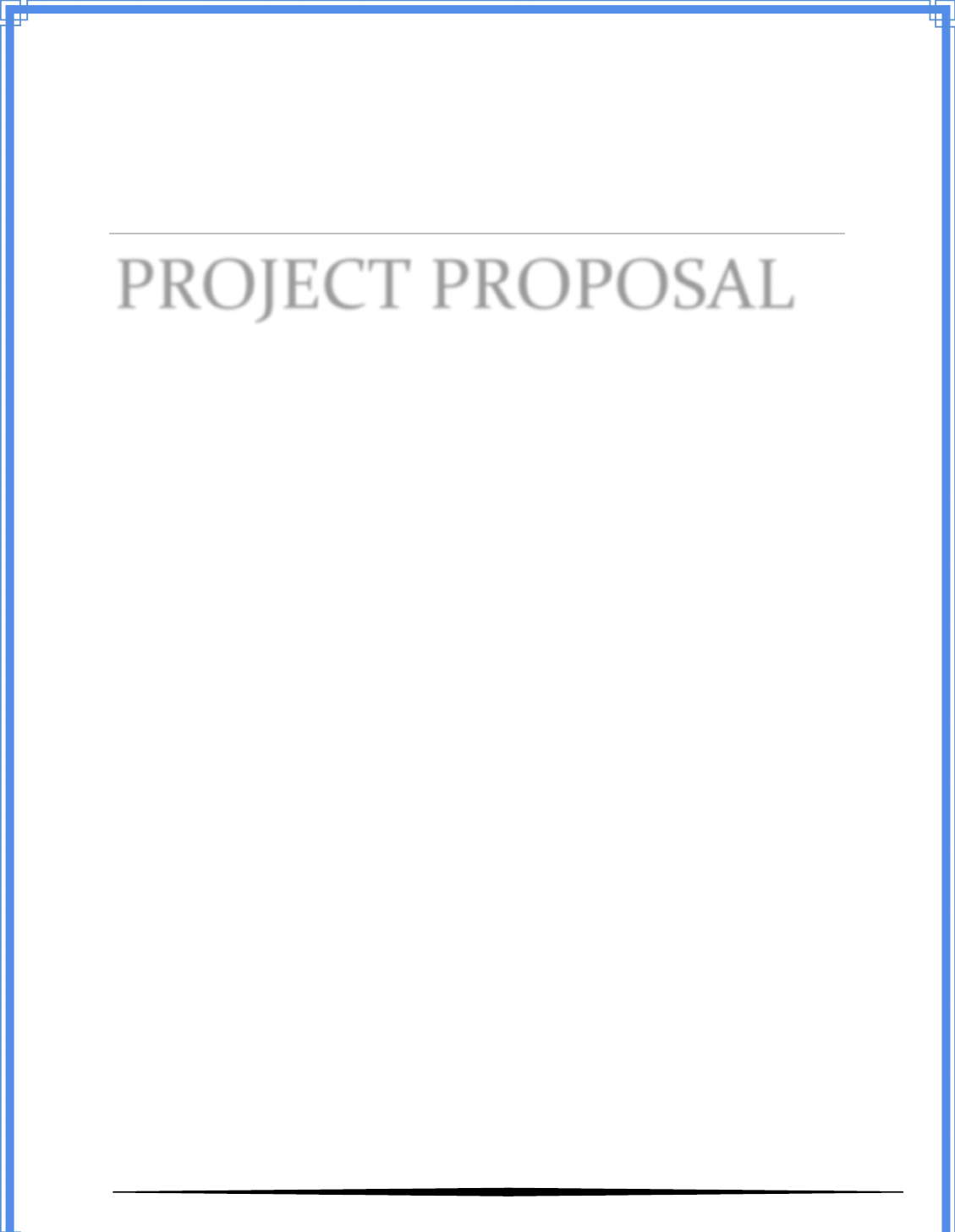 Project Proposal Template 1