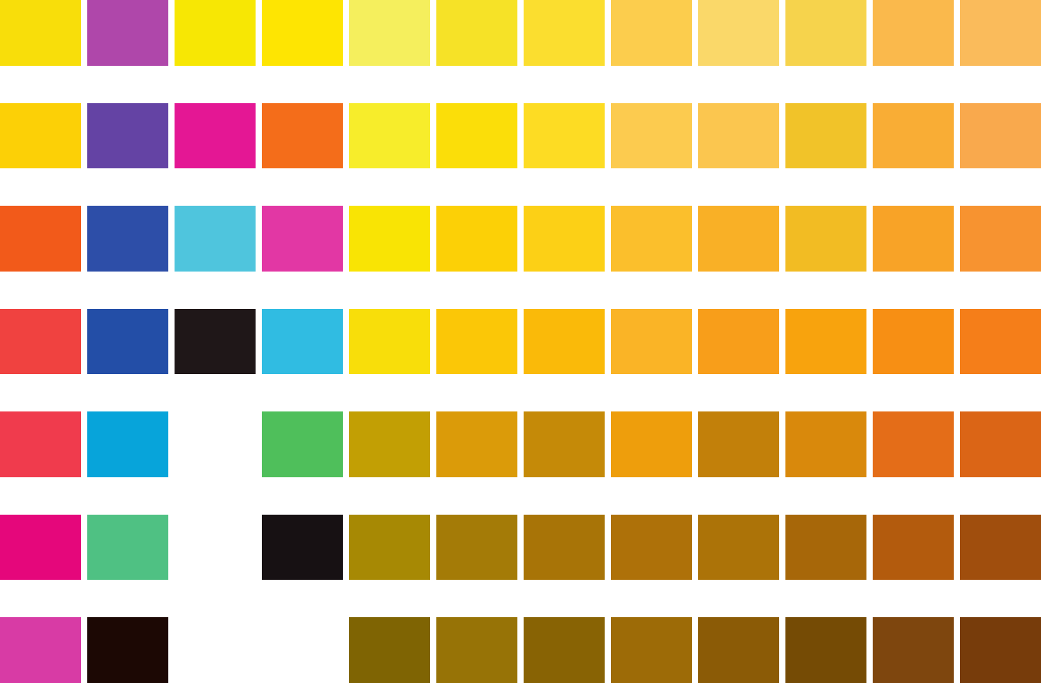 Pantone Color Chart 2