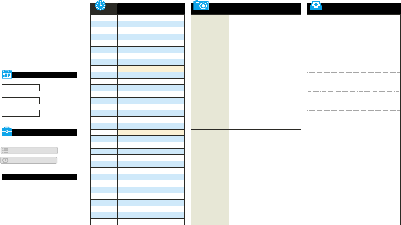 Daily Planner Template 1