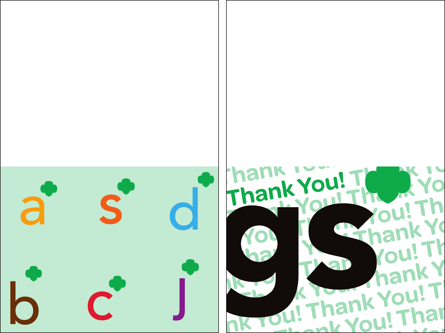 Thank You Card Template 1