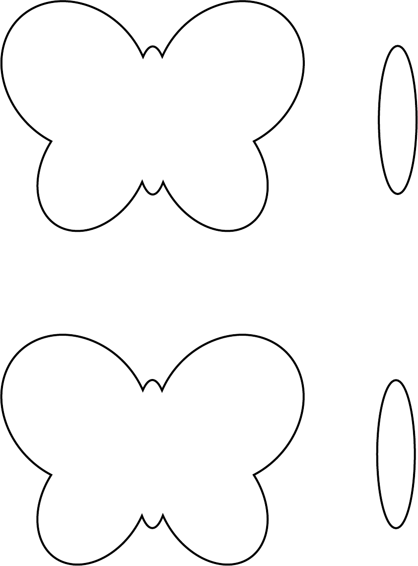 Butterfly Template 2
