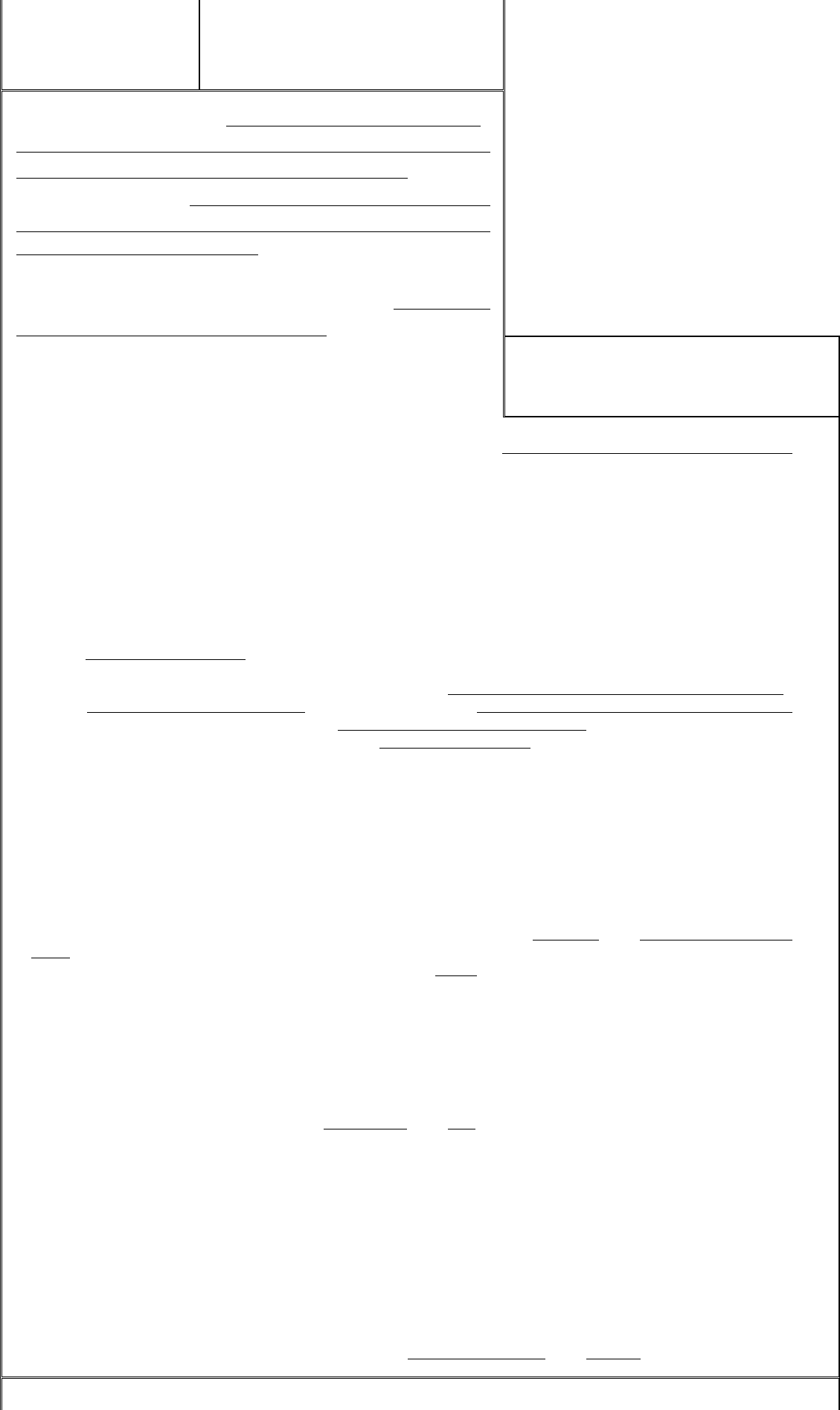 Land Contract Template 3