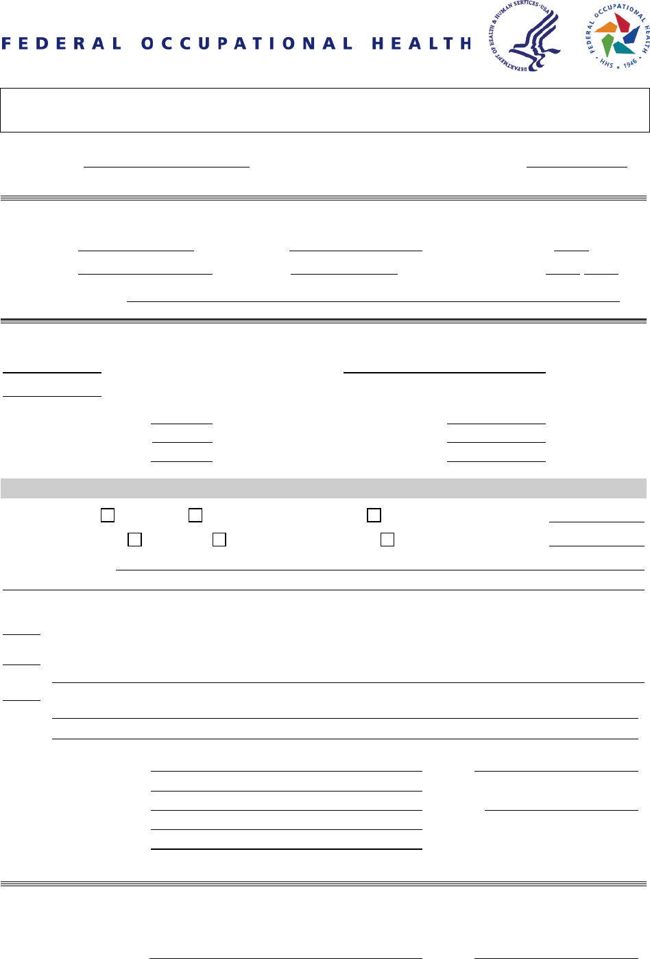 Medical Clearance Form 1