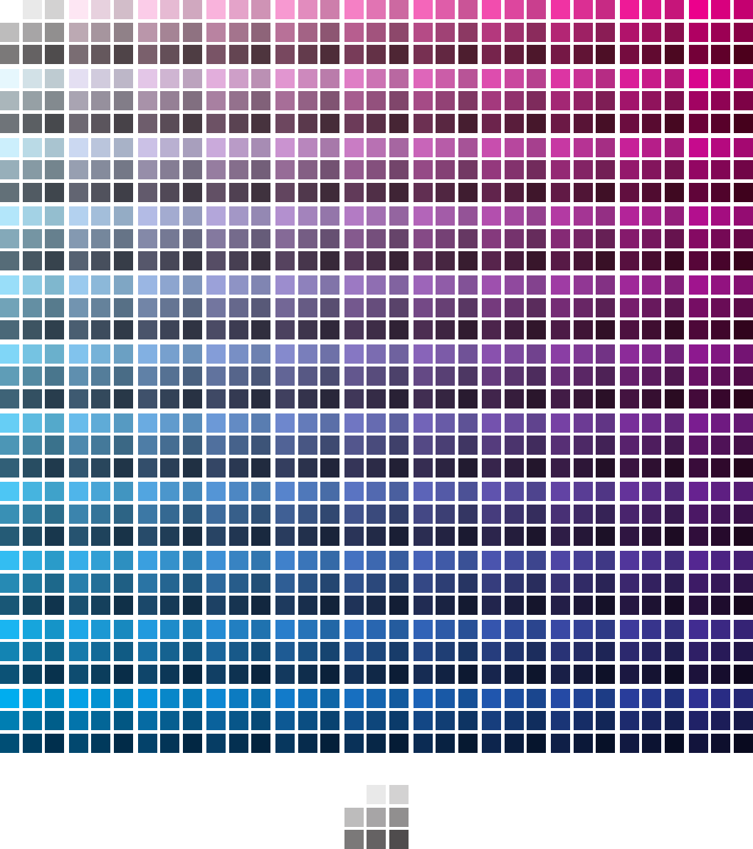 CMYK Color Charts