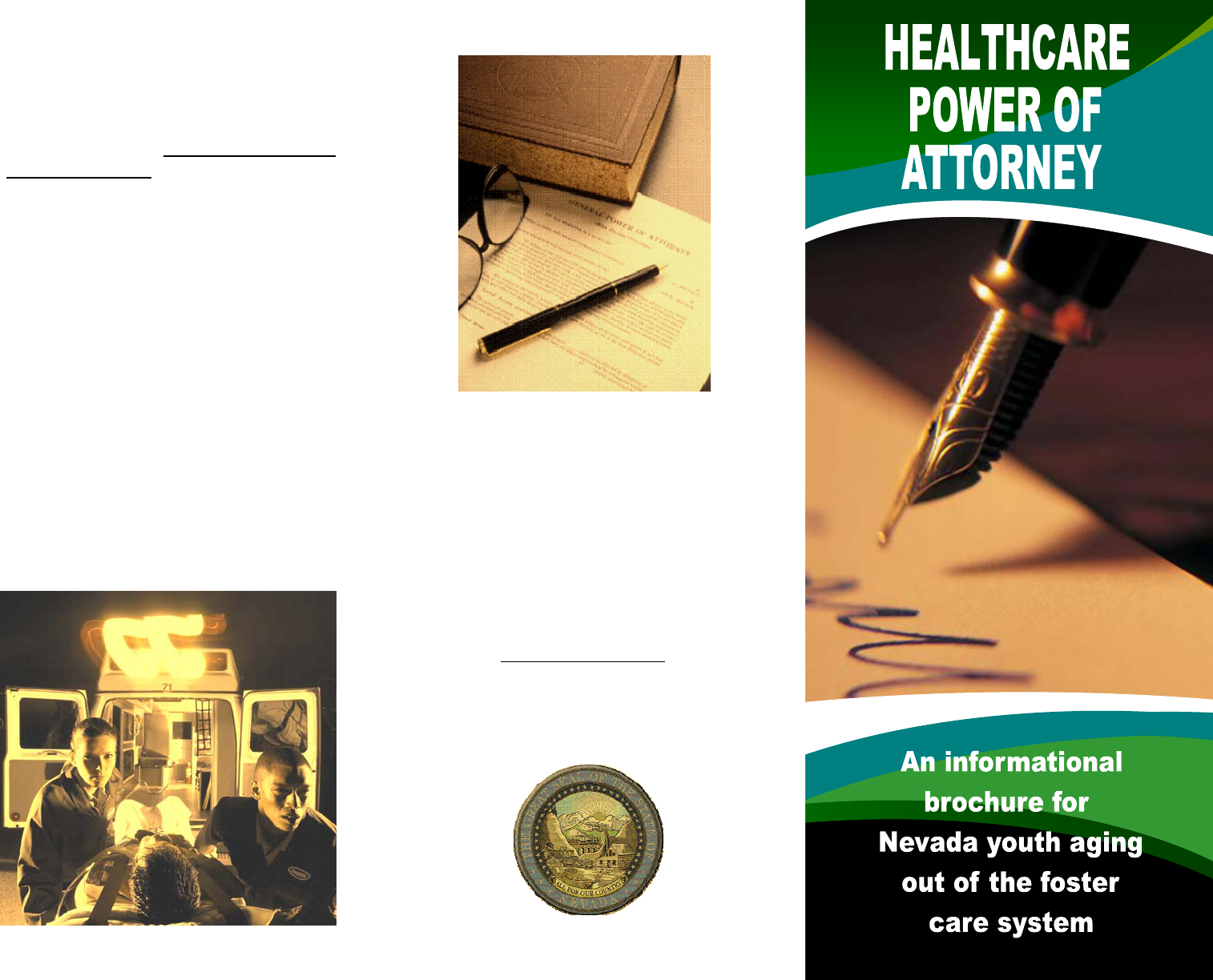 Nevada Health Care Power of Attorney Form