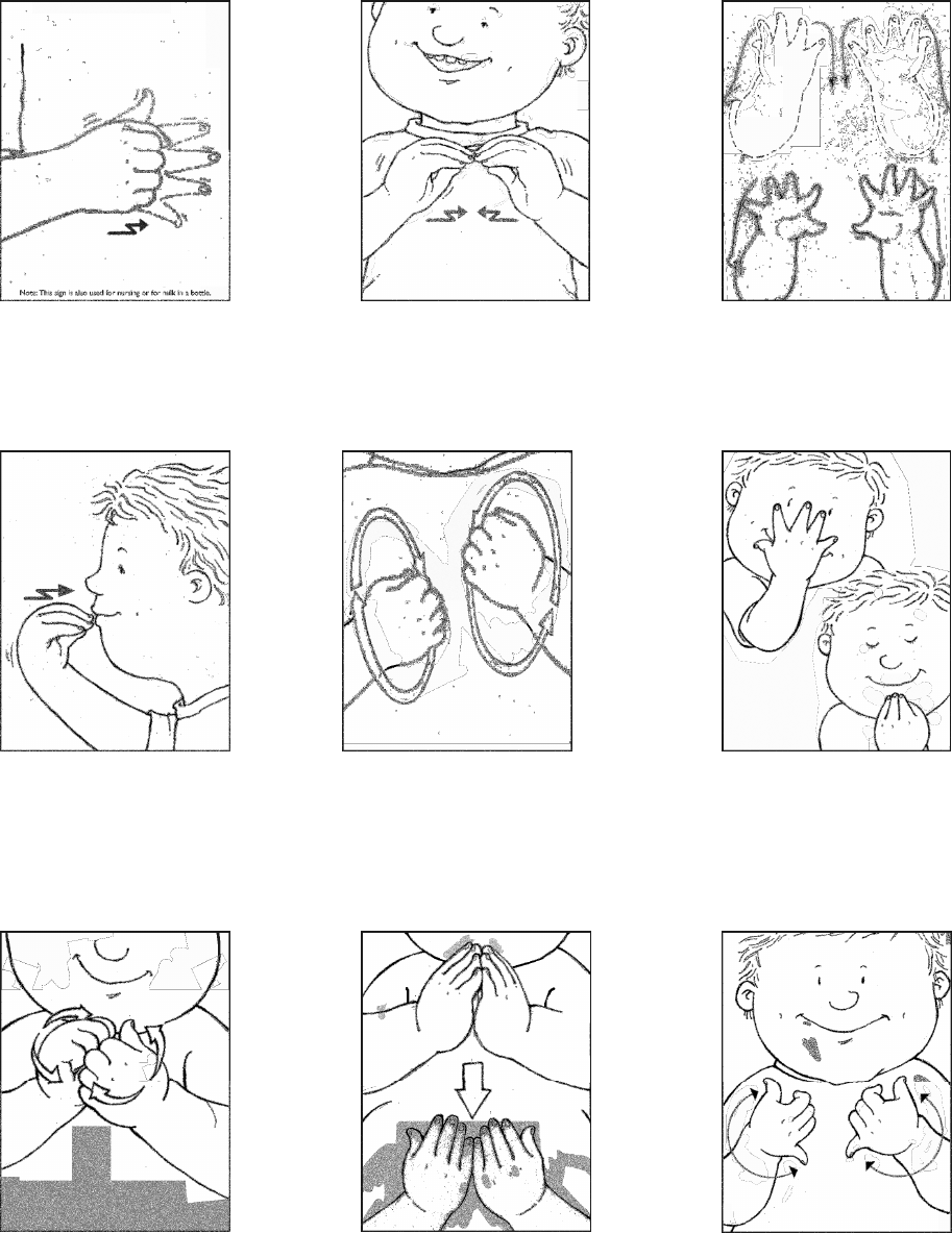 Baby Sign Language Chart 2