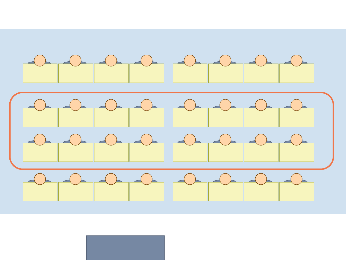 Classroom Seating Charts (6 Layouts)