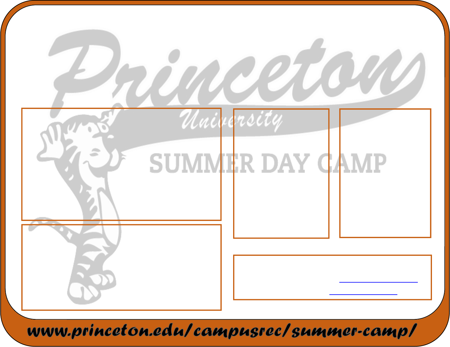 2014 Summer Camp Brochure