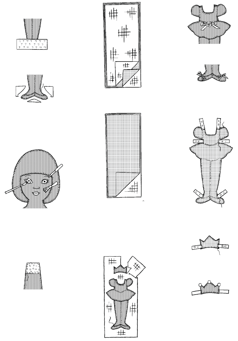 Paper Doll Template 1