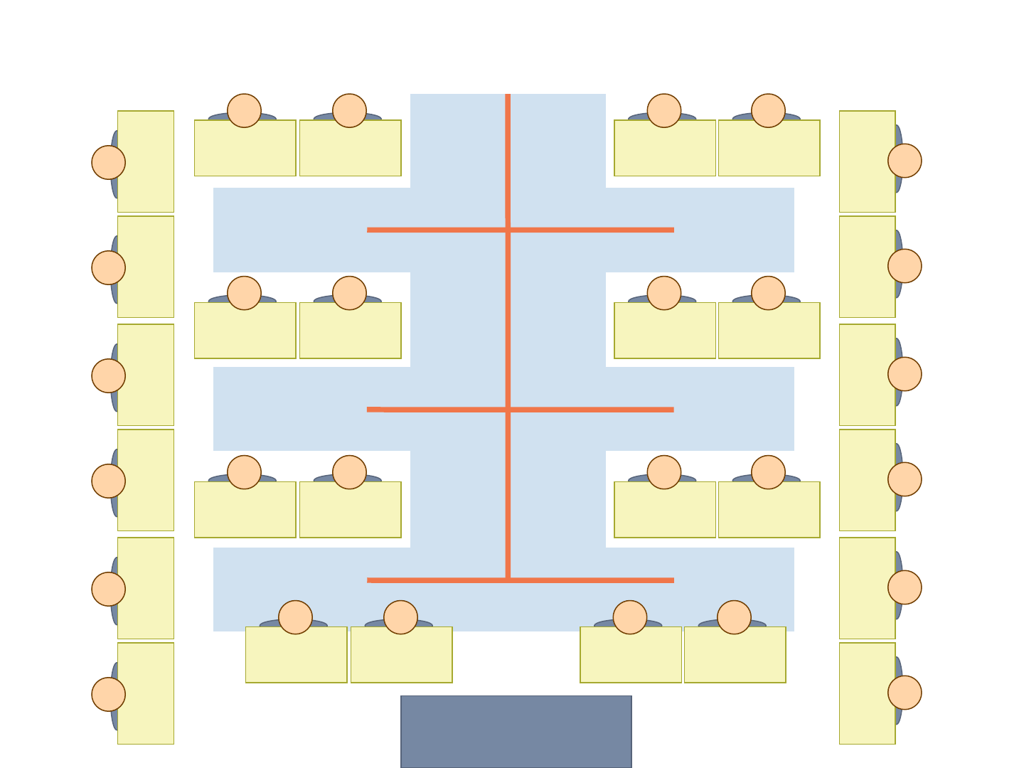 Seating Chart Template 3