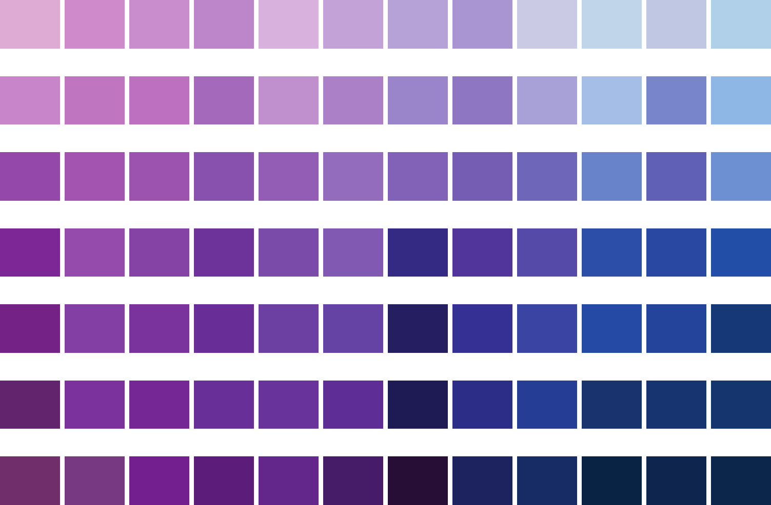 Pantone Color Chart 2.