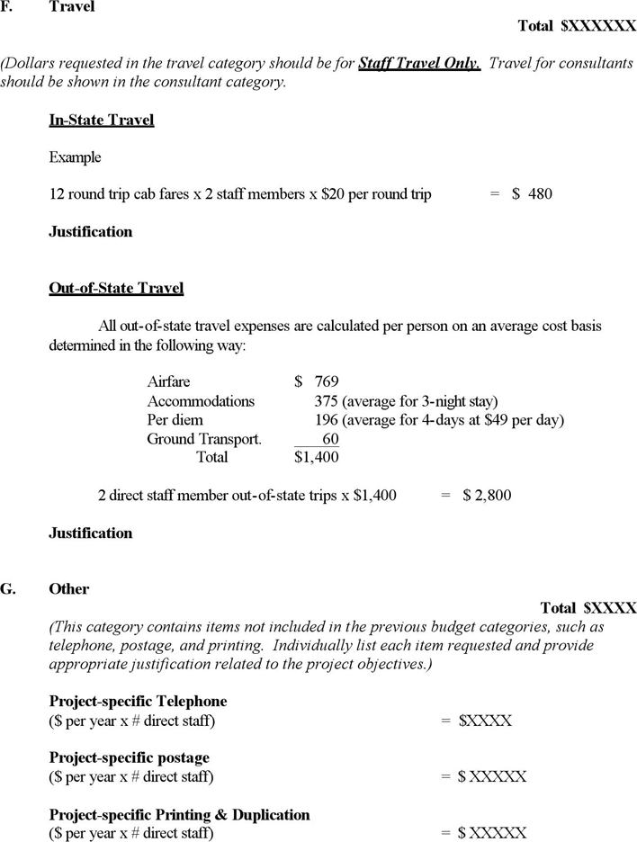Budget Proposal Template 3 Page 3