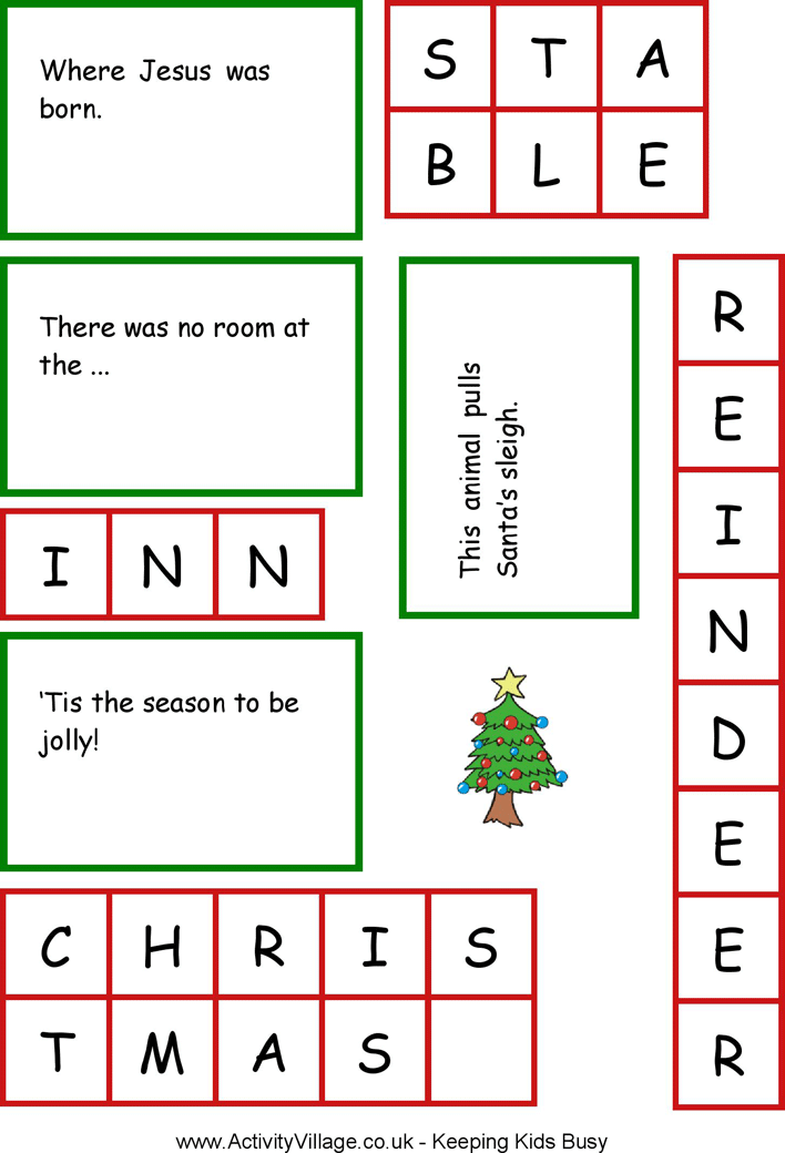 Christmas Anagram Challenge Page 2