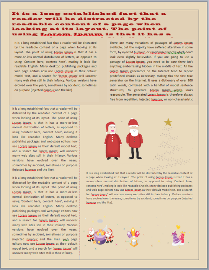 Christmas Newsletter 2 Page 2