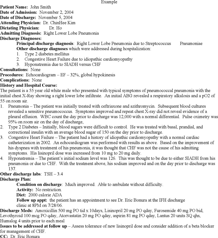 Discharge Summary Template 2 Page 2