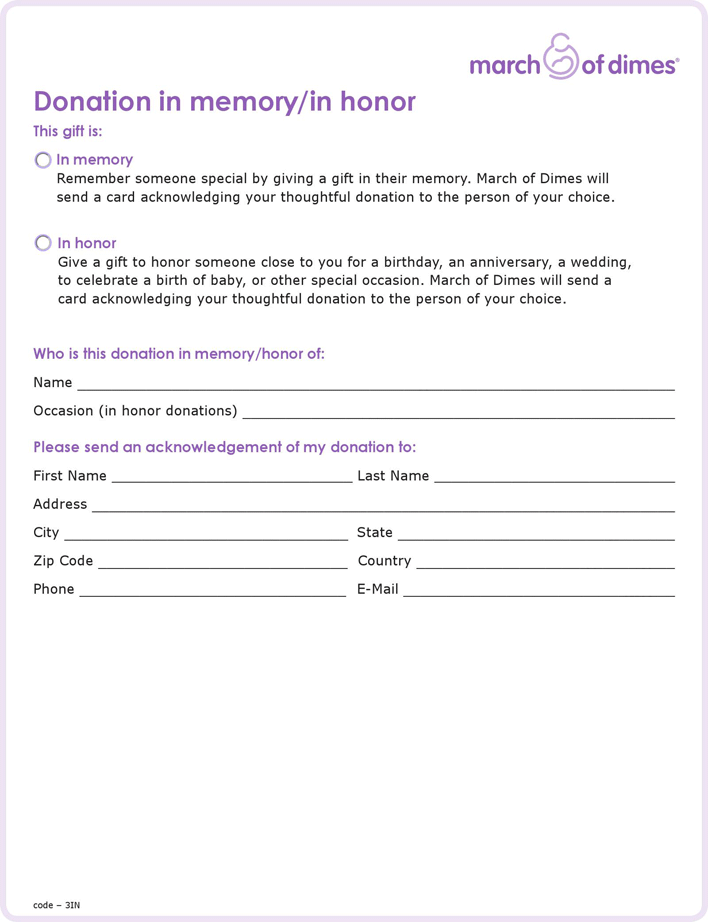 Donation Form 1 Page 2