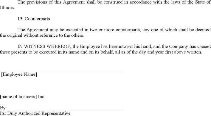 Employment Agreement 3 Page 3
