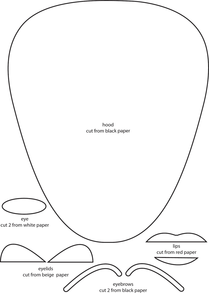 Evil Queen Mask Template Page 2