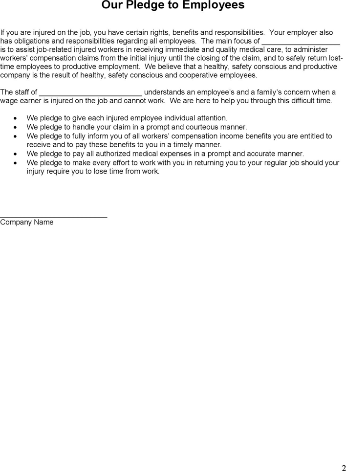 Georgia State Board of Workers’ Compensation Employee Handbook Page 2