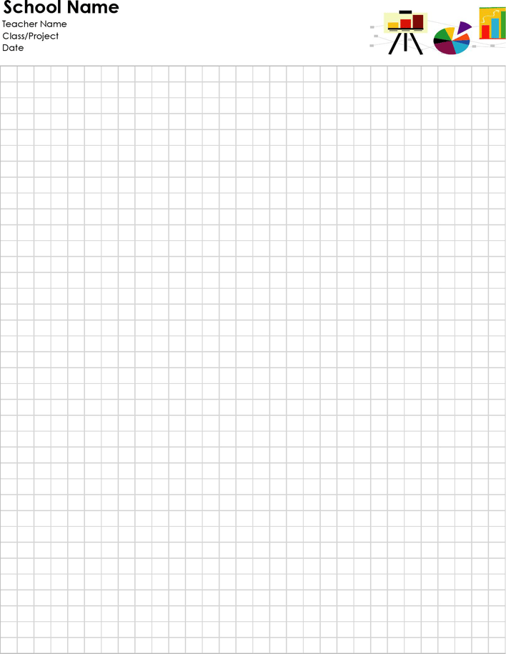 Graph Paper Template 1 Page 3