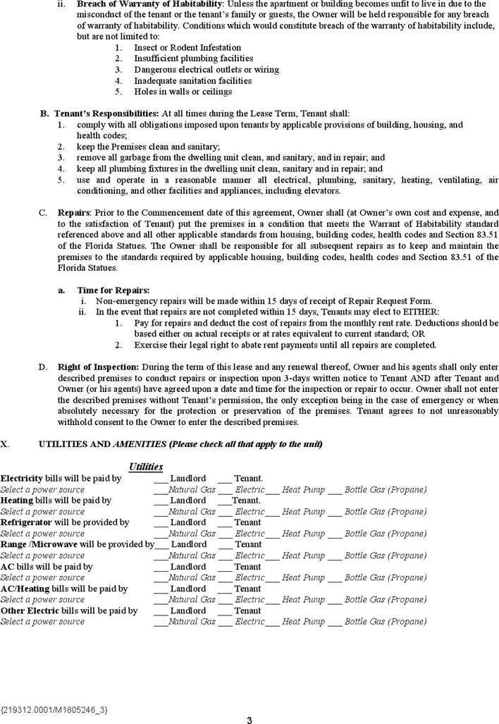 Lease Agreement 1 Page 3
