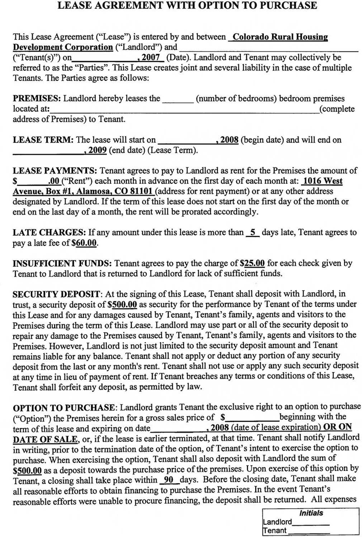 Lease Purchase Agreement 3 Page 2