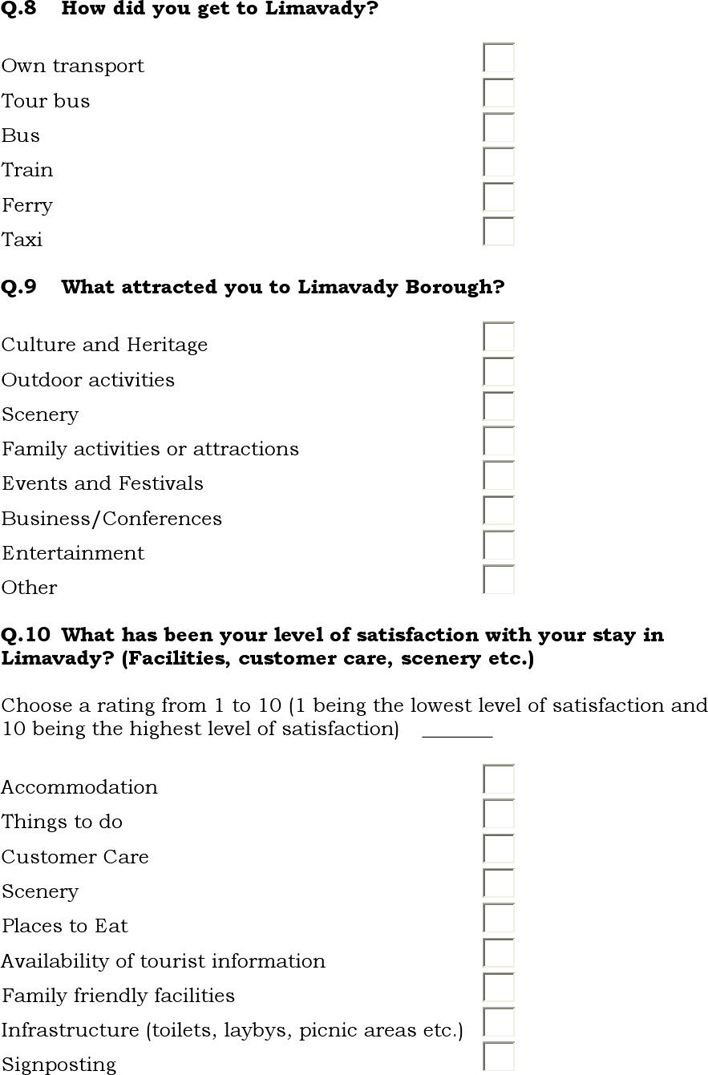 Market Research Questionnaire Page 3