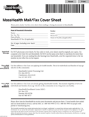 Masshealth Fax Cover Sheet
