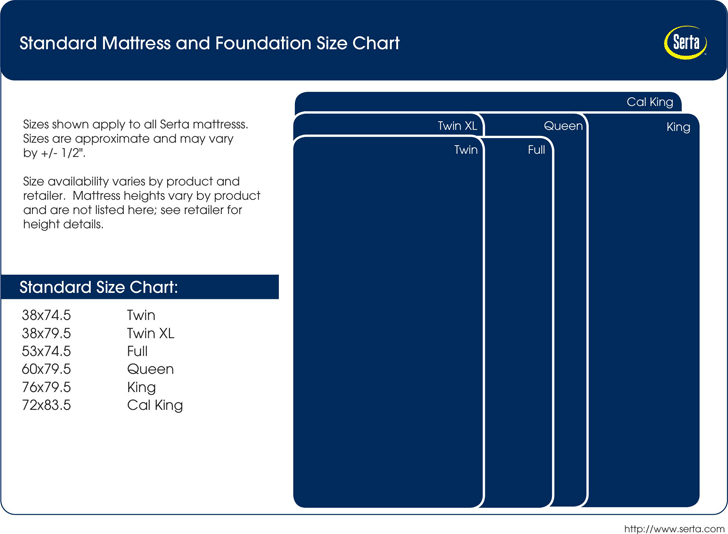 Mattress Size Chart 2