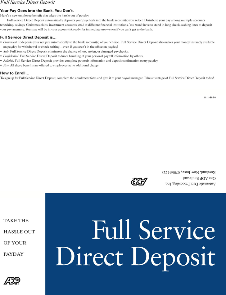 New Jersey Direct Deposit Form 1