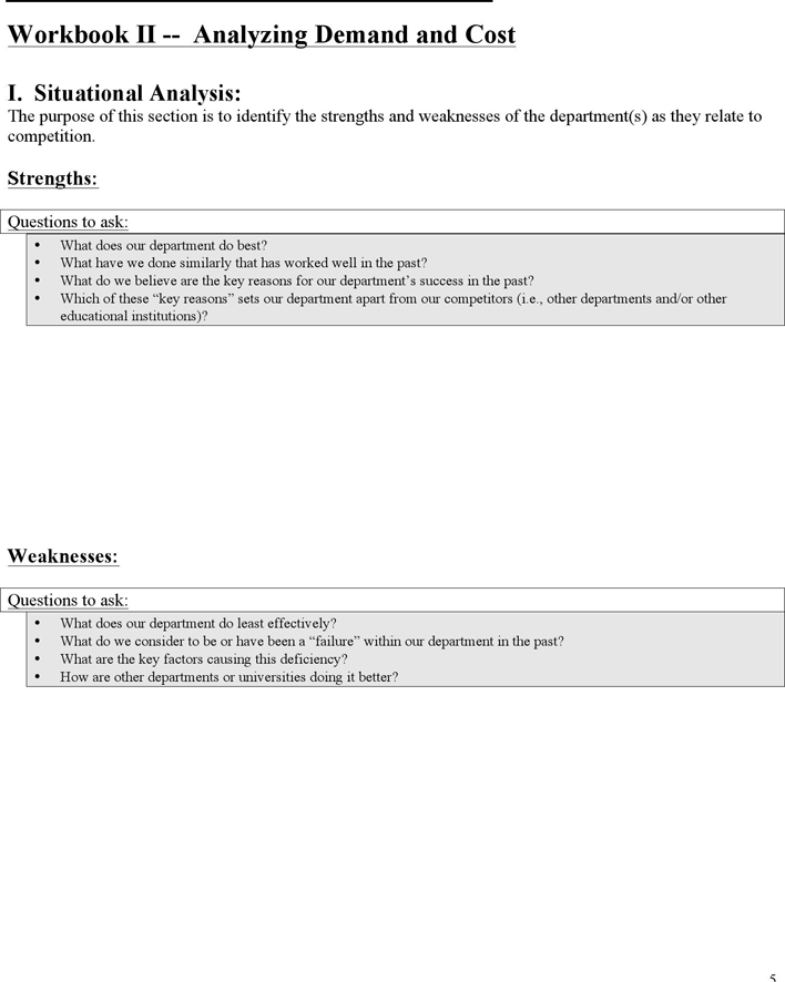 New Program Proposal Template Page 5