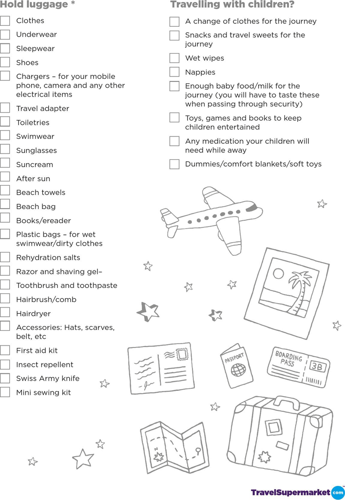 Packing Checklist 5 Page 2