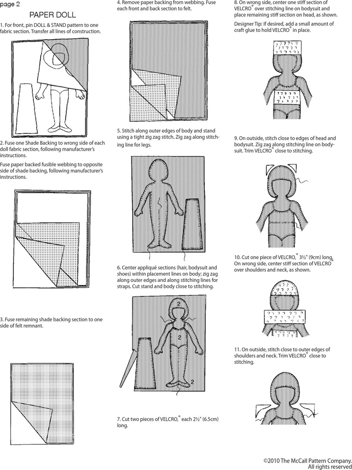 Paper Doll Template 1 Page 2